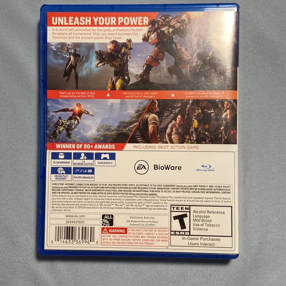 Anthem - PS4 - Picture 3 of 5